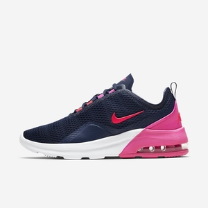 Sneakers Nike Air Max Motion 2 Bleu Marine 4039-685 Midnight Navy/Pink Blast/White/Flash Crimson Femme | AMD-69229976